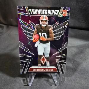 2025 Panini Phoenix Thunderbirds Laser /199 Quinshon Judkins #12 -Browns